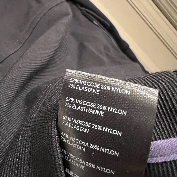 NWT Anthropologie Sylvia Knit Moto Blazer in Black | Size Small Petite - Picture 6 of 7